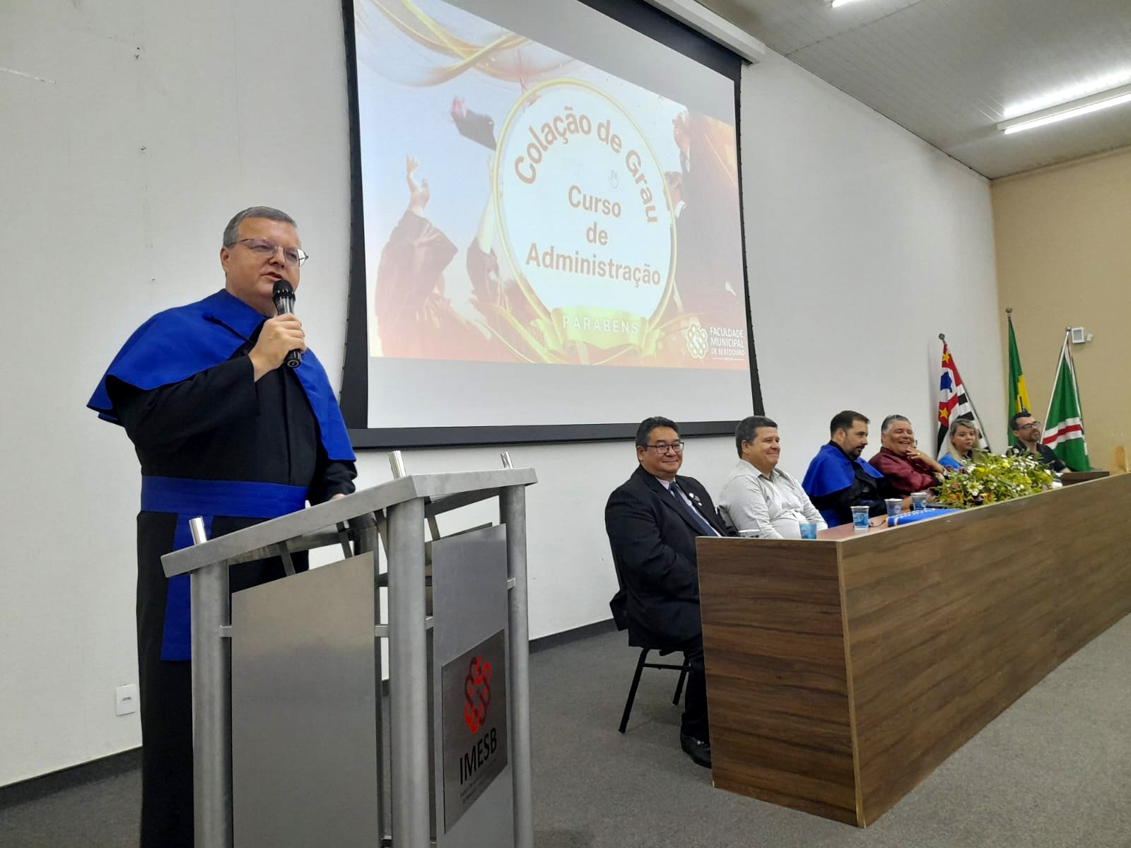 Formatura da 33ª turma de Administração